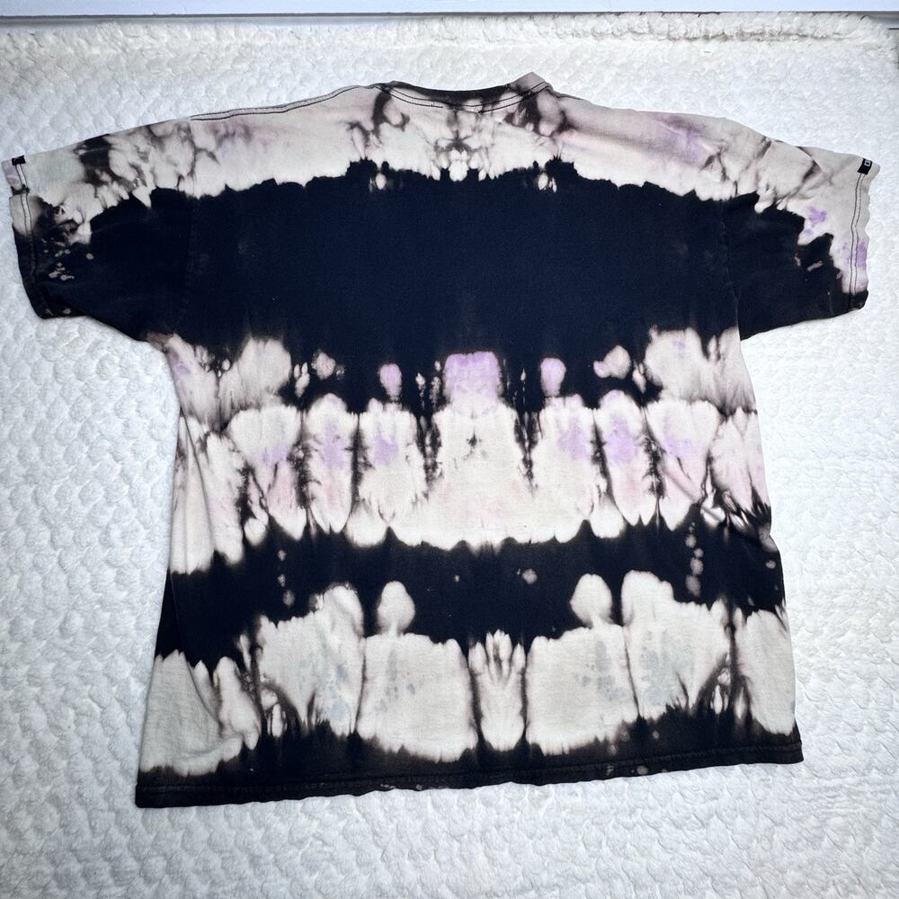 Crooks & Castles FWU Tie Dye Graphic T Shirt Mens 2XL Black Pink Streetwear - Picture 2 of 7